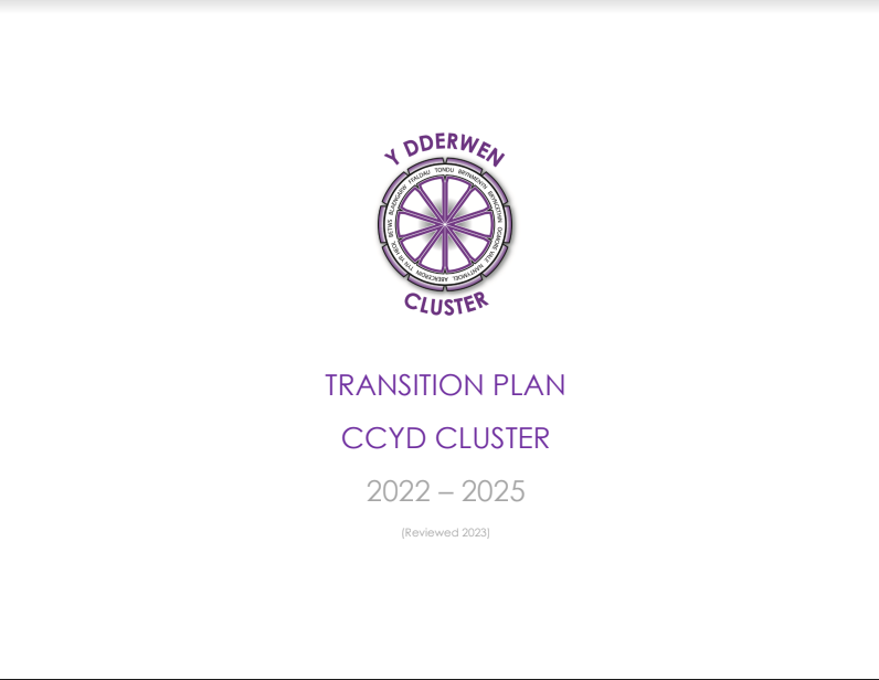 TRANSITION PLAN CCYD CLUSTER 2022 – 2025